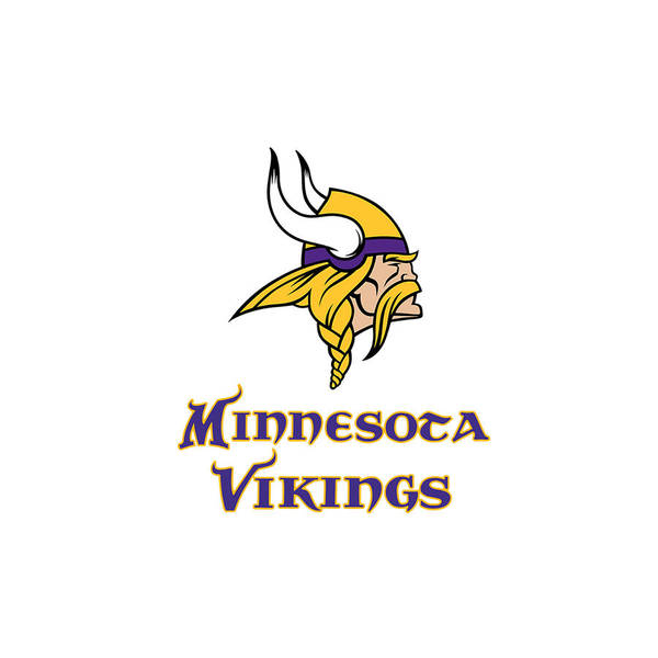Minnesota vikings art print by jonathan melendez