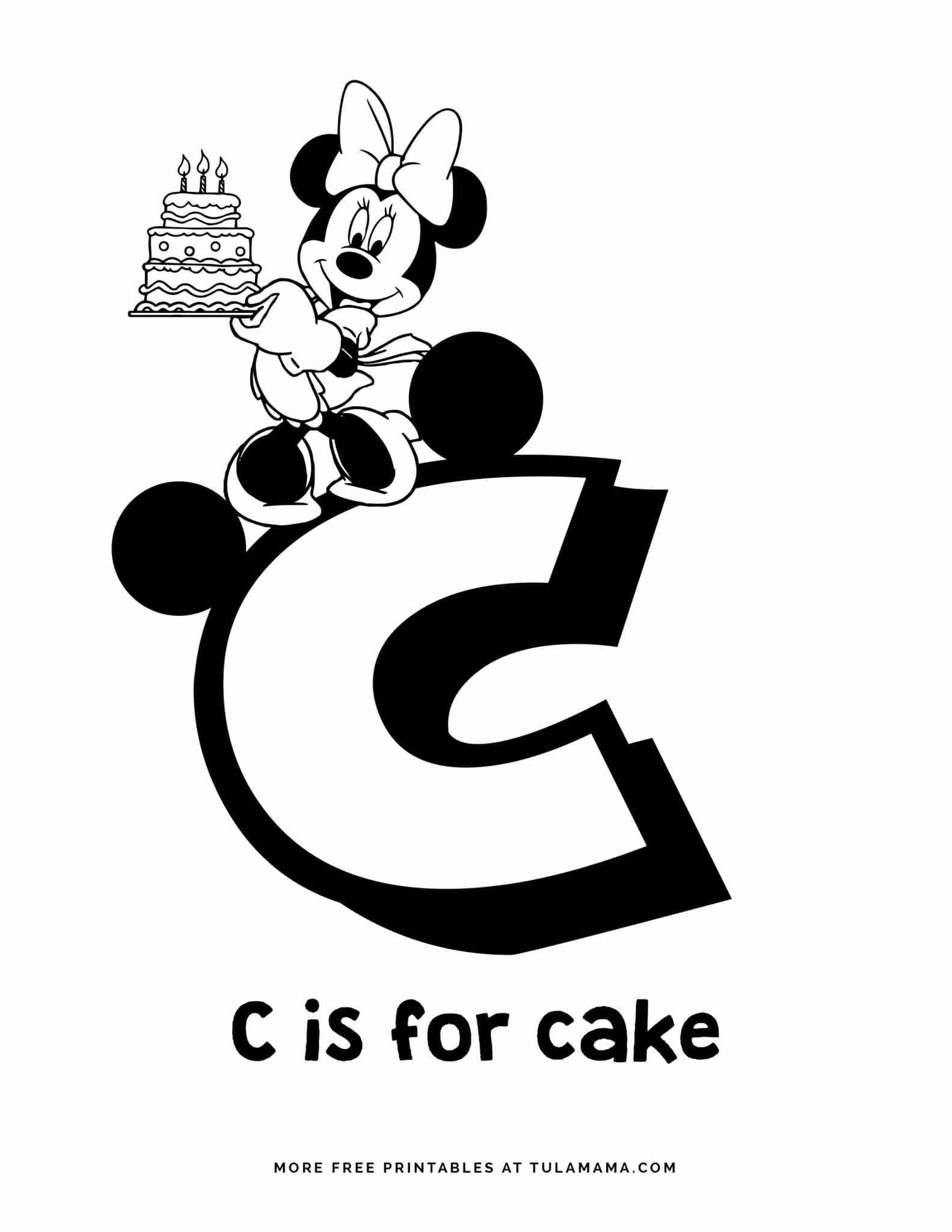 Free printable mickey mouse abc coloring pages abc coloring pages mickey mouse abc disney coloring pages