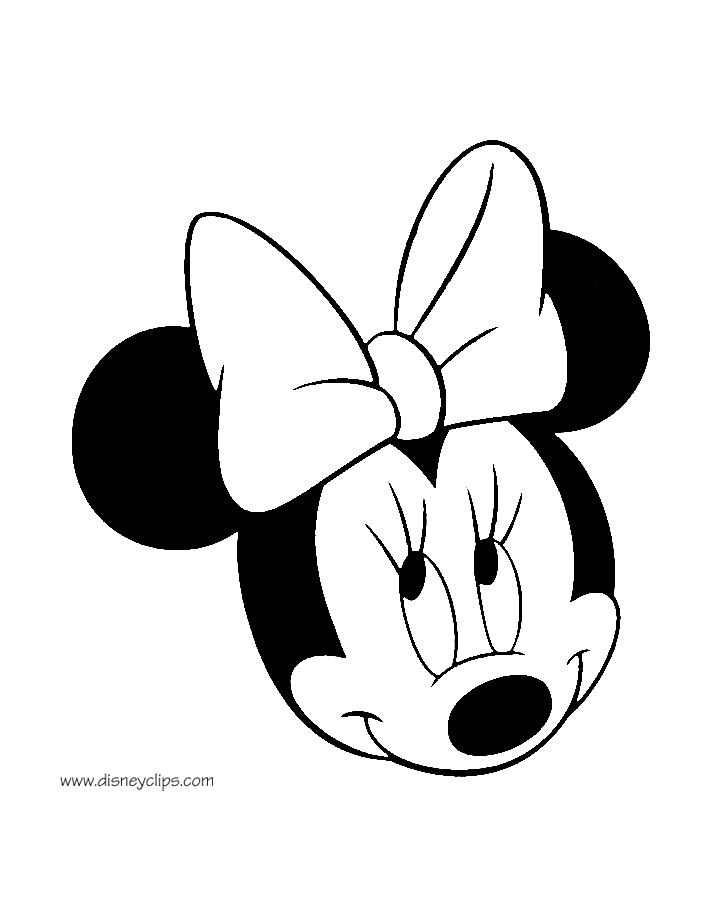 Misc minnie mouse coloring pages