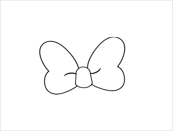 Printable minnie mouse bow s