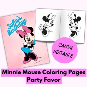 Minnie coloring pages