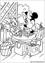 Minnie mouse coloring pages on coloring