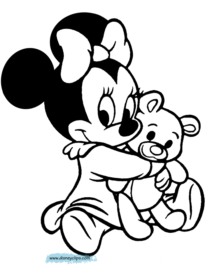 Disney babies coloring pages