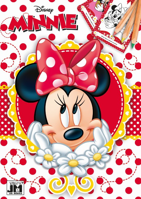 The minnie coloring pages a
