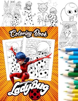 Miraculous ladybug coloring pagesladybug and cat noir coloring pages printable