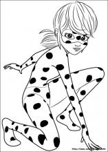 Miraculous ladybug coloring pages on coloring