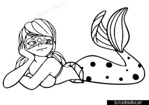 Miraculous ladybug coloring pages