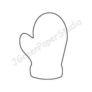 Mitten template