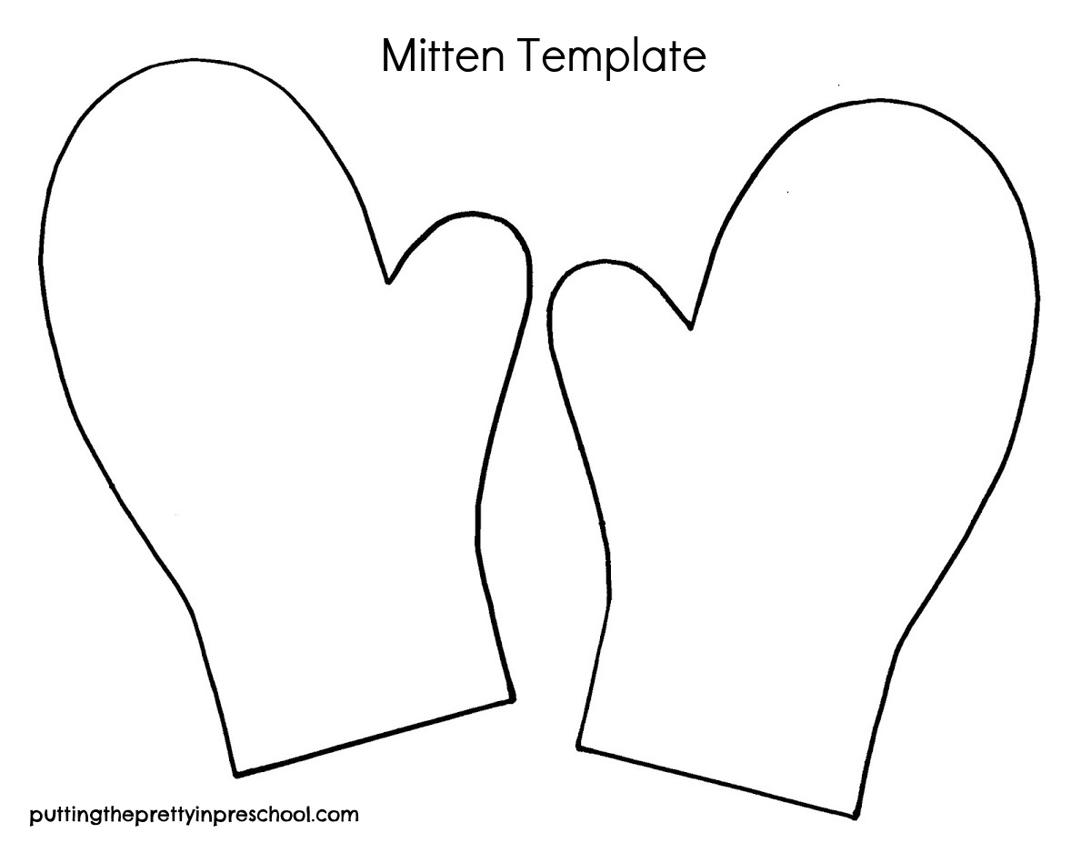 Recycled card mitten matching