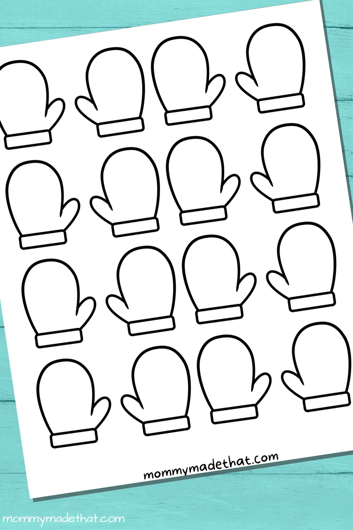 Mitten templates tons of fun free printables