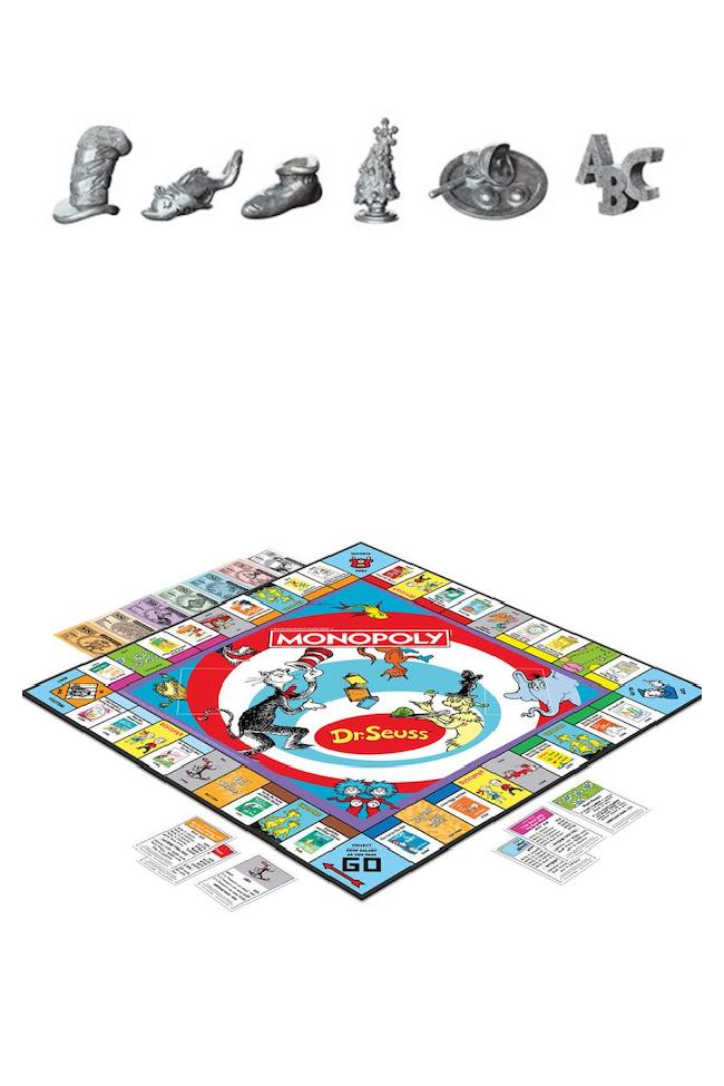 A dr seuss monopoly is ing and you can even play as the green eggs and ham kids activities blog