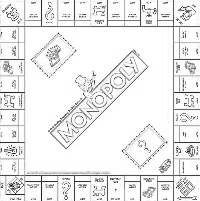 Monopoly coloring pages geeky matters