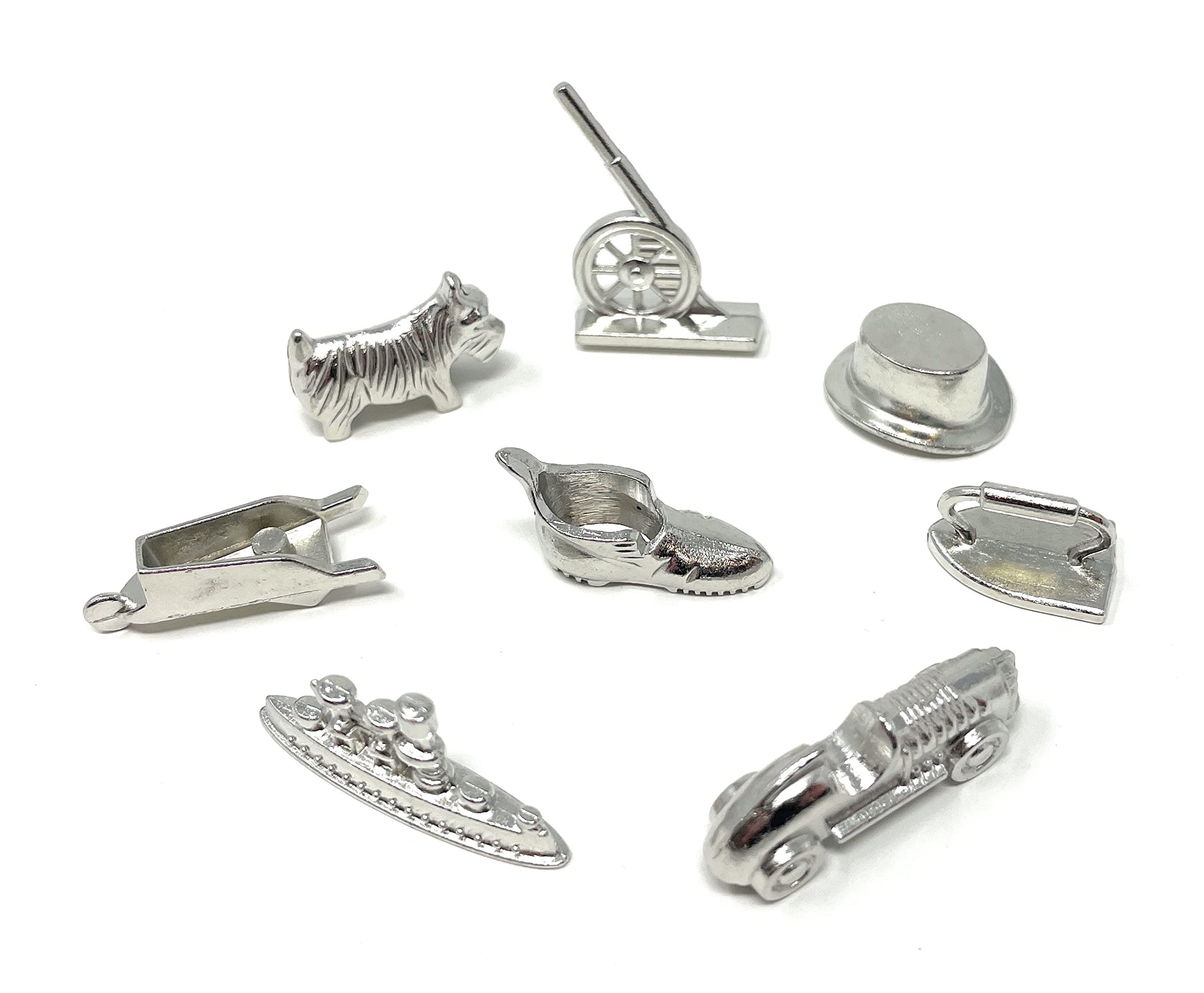 Valchemist replacement metal game pieces for monopoly pieces set of tokens toys