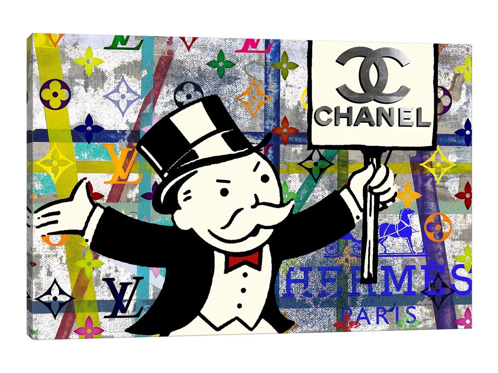Monopoly disaster with chanel canvas