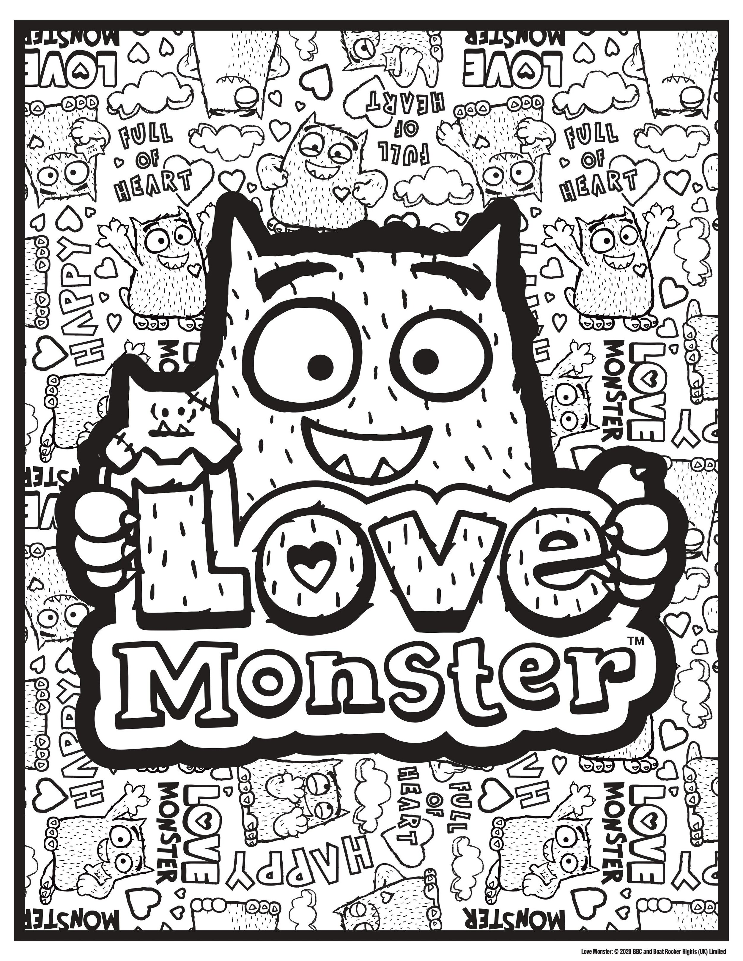 Activity sheets â everyones favourite monster