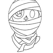 Ogre face coloring pages