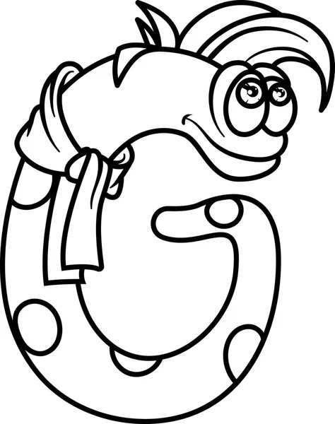 Monster alphabet coloring pages letter m stock vector by blackspring