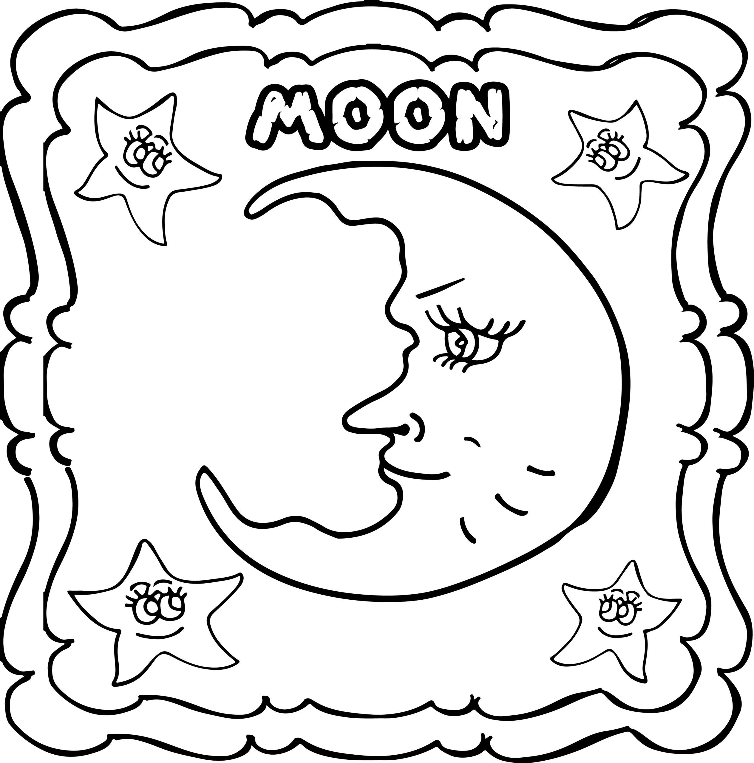 Moon truck coloring book easy and fun moon coloring book for kids made by teachers