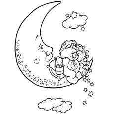 Top free printable moon coloring pages online