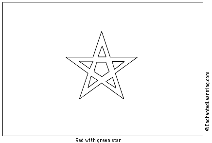 Morocco flag quizprintout
