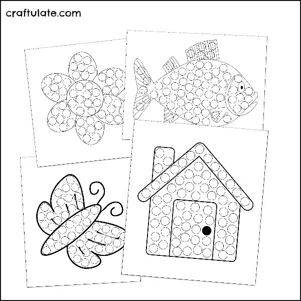 Cereal mosaics with fruit rings