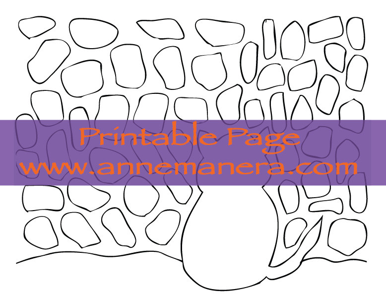 Printable kitty cats mosaic coloring page by anne manera pdf file digital download