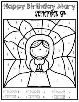 Happy birthday mary honoring mother mary celebrating mary catholic