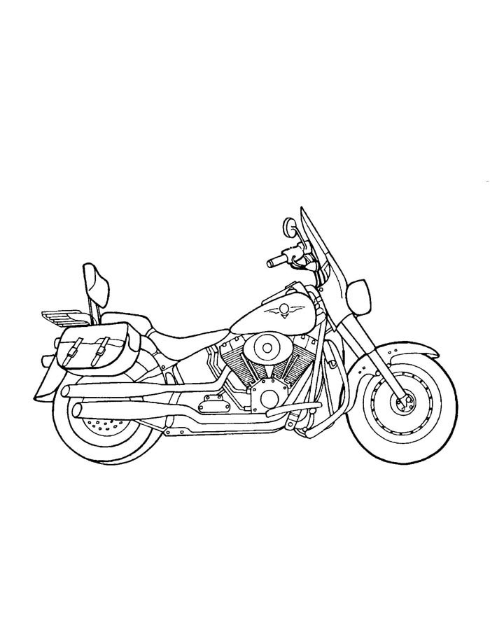 Motorcycle coloring pages free personalizable coloring pages