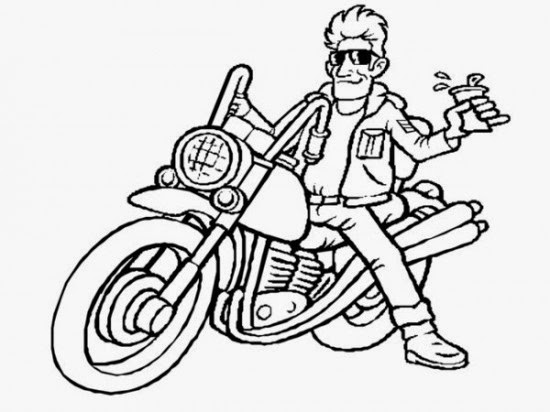 Coloring pages motorcycle coloring pages coloring pages