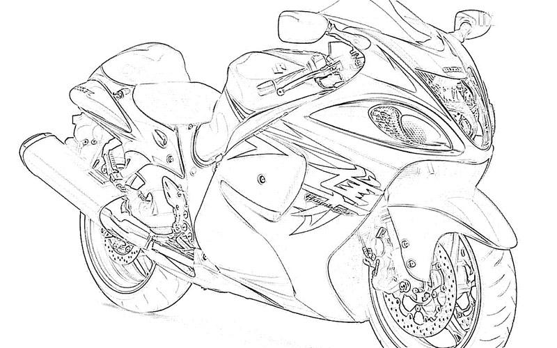 Types of motor vehicles printable coloring pages for kids