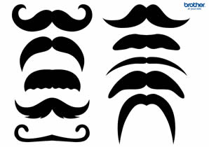 Free printable fathers day moustache creative center