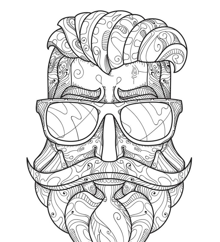 Hipster coloring pages printable activity shelter pãginas para colorear para adultos gratis pãginas para colorear disney pãginas para colorear para imprimir