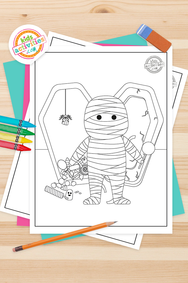 Best cute mummy coloring pages for kids kids activities blog