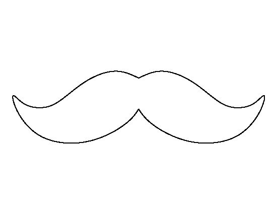 Printable mustache template mustache template charity shop display ideas templates printable free