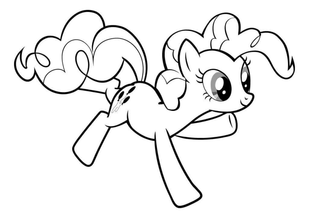 Pinkie pie friendship is magic coloring page