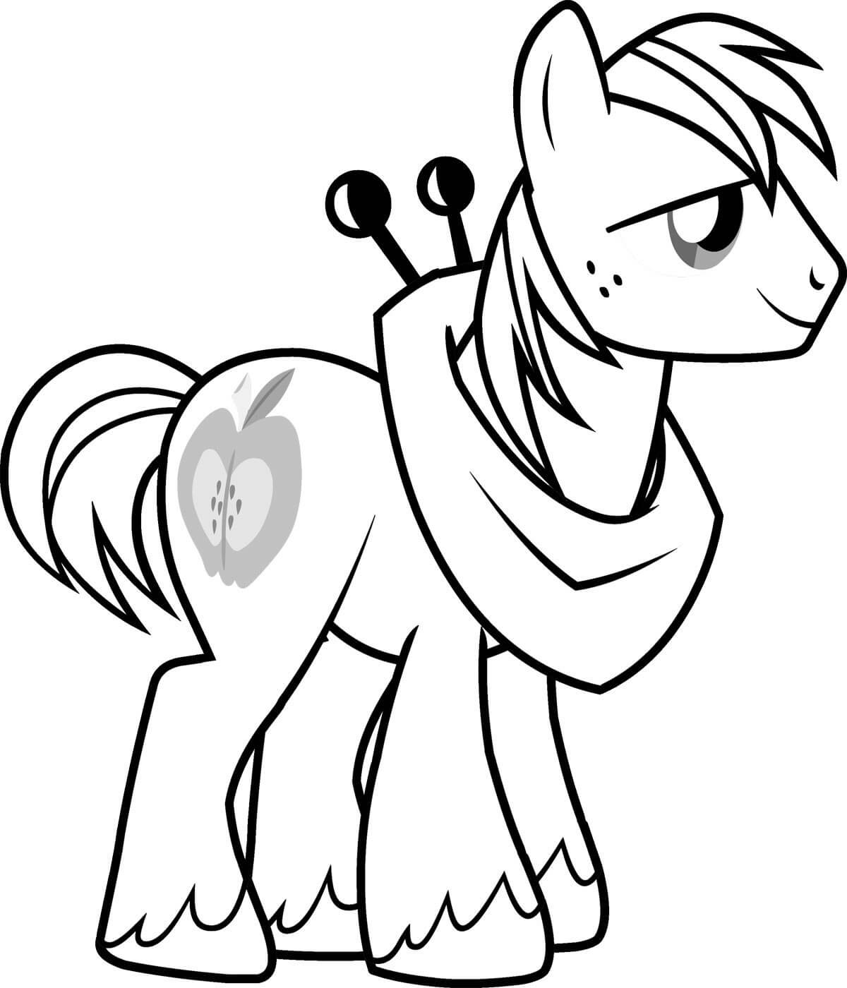Free printable my little pony coloring pages for kids