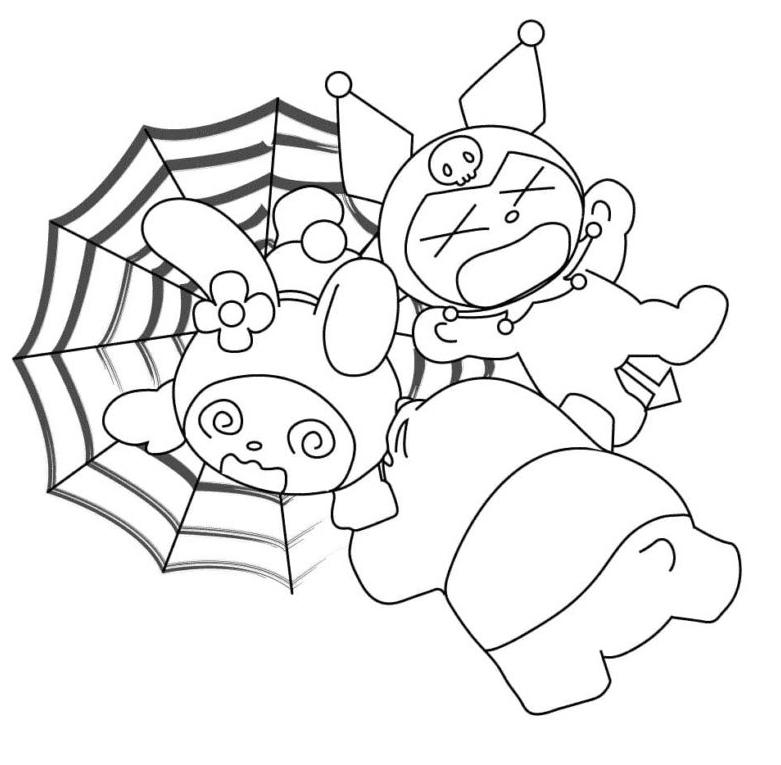 My melody coloring pages printable for free download