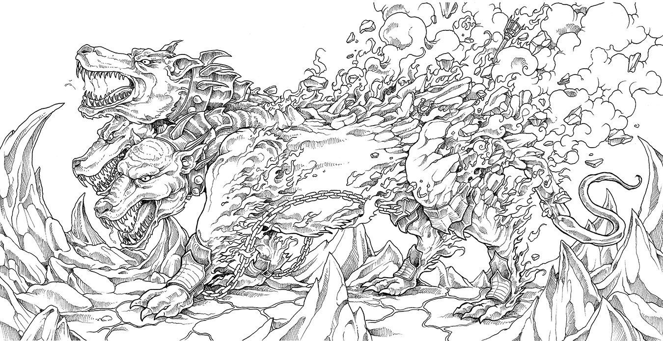 Mythomorphia an extreme coloring and search challenge de kerby rosanes detailed coloring pages coloring book art coloring books