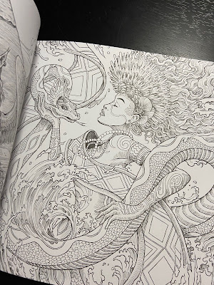 I smell sheep book review mythic world paperback â coloring book by kerby rosanes