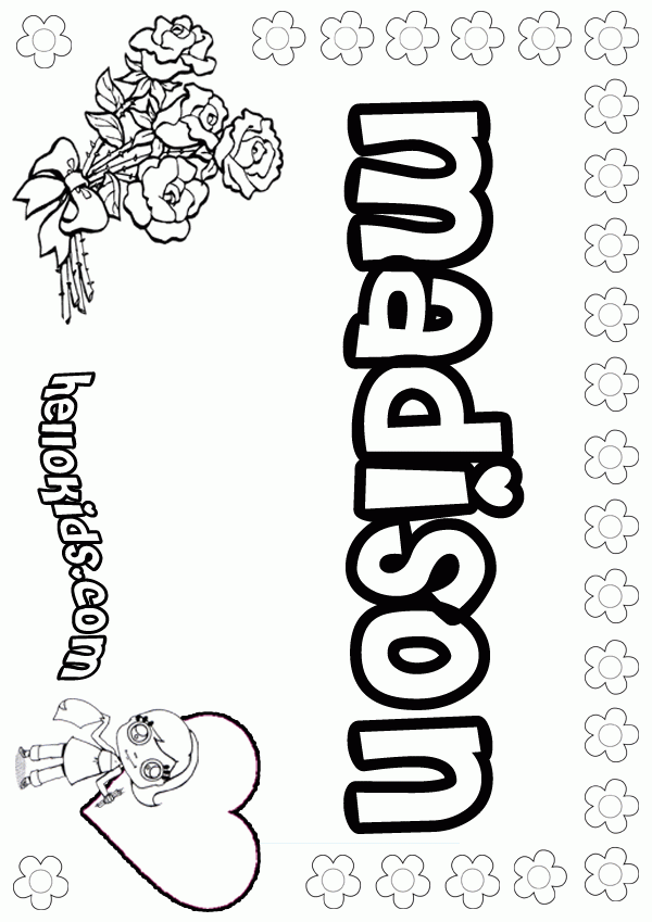 Personalize your coloring with free printable name coloring pages