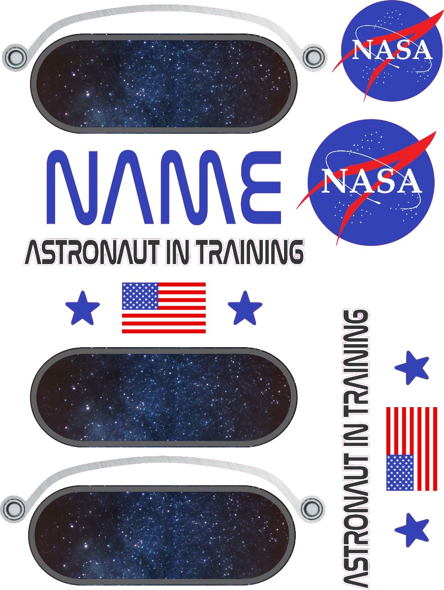 Nasa visor â bling your band