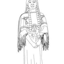 Native americans coloring pages
