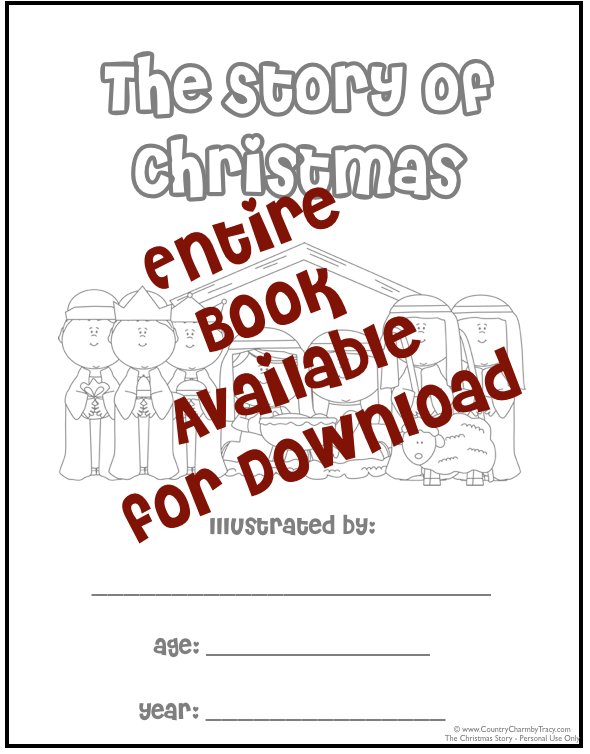 The christmas story entire book available with free printables country charm by tracy