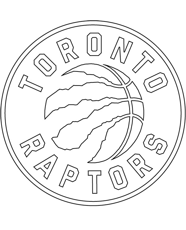 Printable toronto raptors logo crest