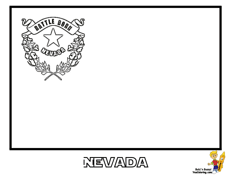 Nevada state flag coloring page sketch coloring page flag coloring pages missouri state flag state flags