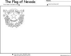 Usa and state flag coloring printouts