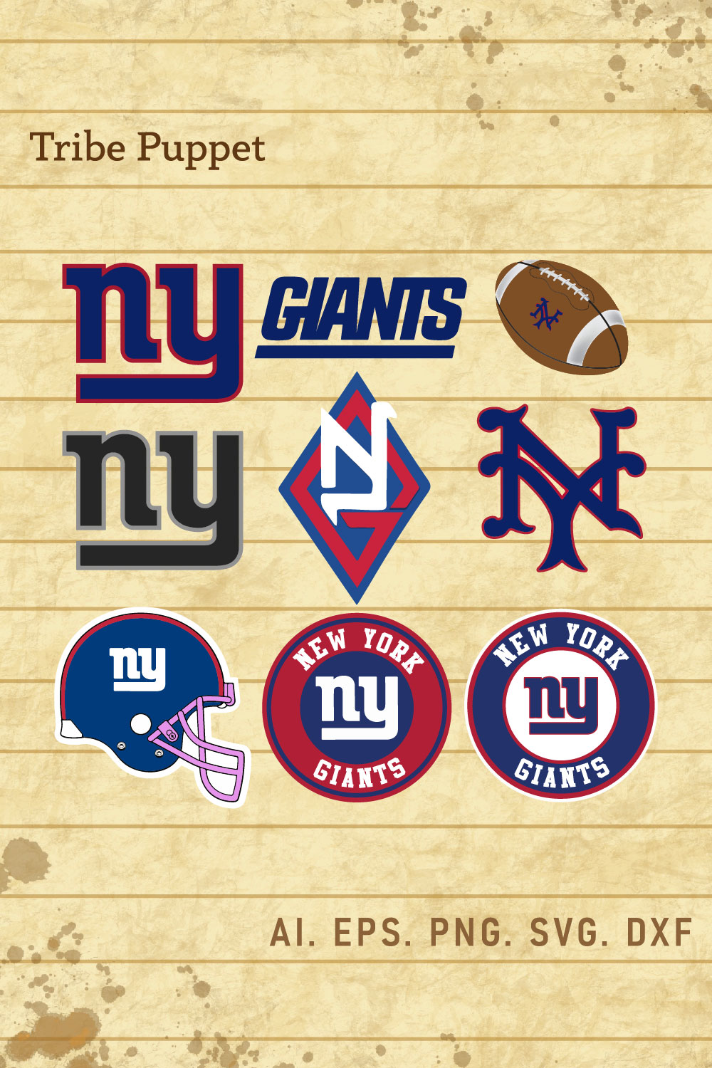 New york giants logo svg