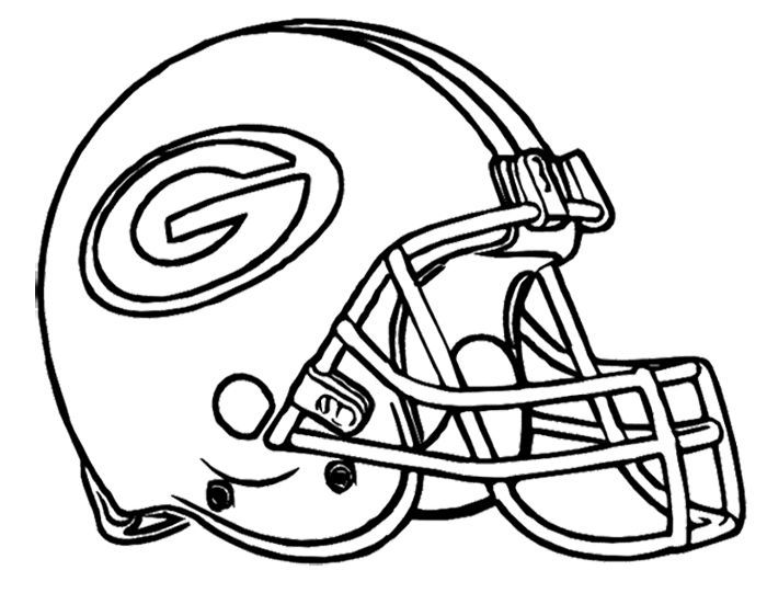 Printable coloring pages football coloring pages nfl football helmets sports coloring pages