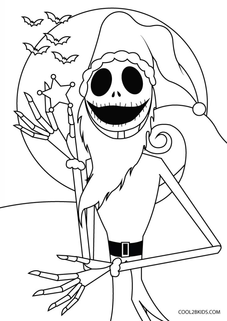 Free printable nightmare before christmas coloring pag for kidâ nightmare before christmas tattoo nightmare before christmas drawings christmas coloring pag