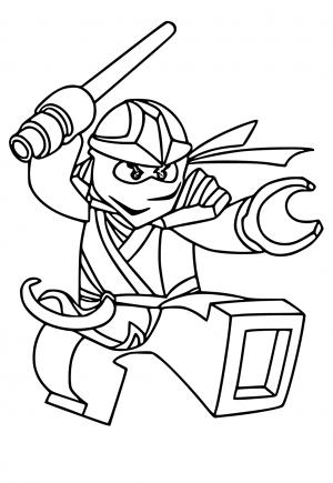 Free printable ninjago coloring pages for adults and kids
